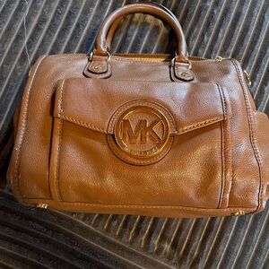 Michael Kors Brown Leather Handbag